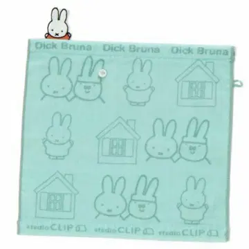 새상품 스튜디오 클립 콜라보 미피 타월 손수건 한정판 딕 브루너