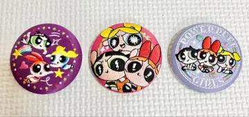 파워퍼프걸스 자수 캔뱃지