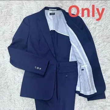ONLY 비즈니스 수트 세탁 OK 네이비