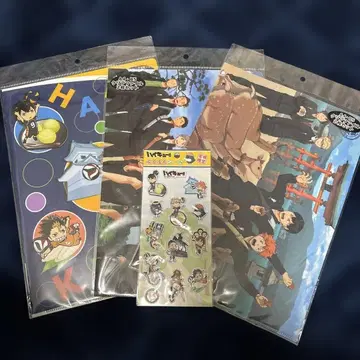 하이큐!! 지역 한정 클리어 파일 씰 미야기 히로시마