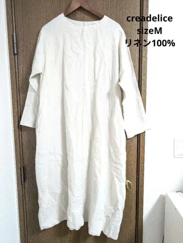 새상품급 creadelice 클레어데리스 원피스 린넨 100%