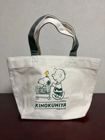 KINOKUNIYA 스누피 런치 토트백