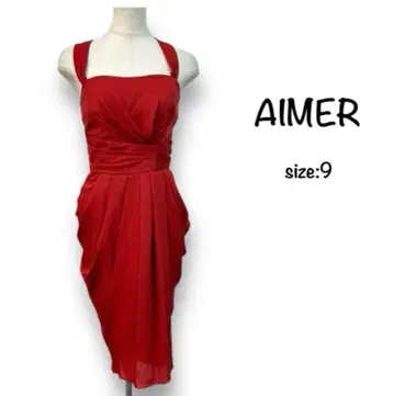 AIMER 에메 레드 원피스 드레스 파티
