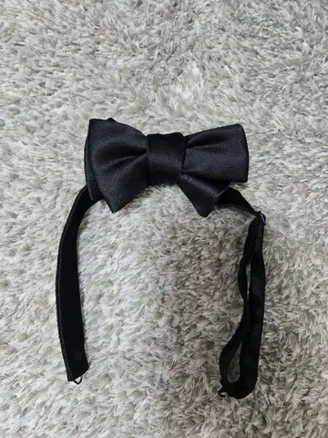 THE TREAT DRESSING 블랙 나비 넥타이