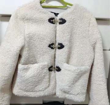 ZARA 보아 자켓 랍스터 클래스 L 사이즈