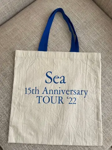 새상품 sea 시 15주년 한정판 백 토트백