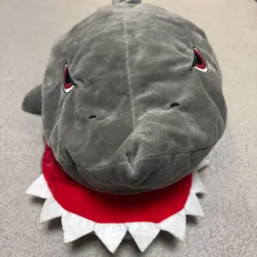 USJ 죠스 상어 모자 그레이 빨간색