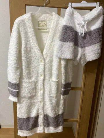 젤라피케 롱 가디건 & 팬츠