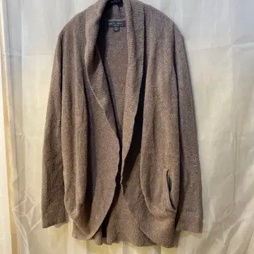 Barefoot Dreams 뱀부 가디건 M 사이즈 브라운