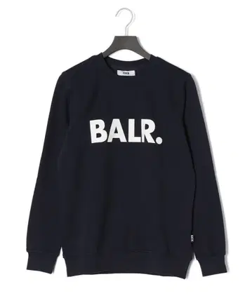 BALR. 네이비 크루넥 맨투맨 새상품