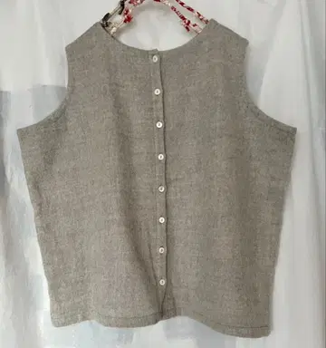 울 베스트 네스트로브 울 서지 2way 베스트 지레 가을/겨울 내추럴