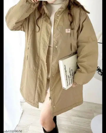 java 오버 사이즈 베이지 자켓 M