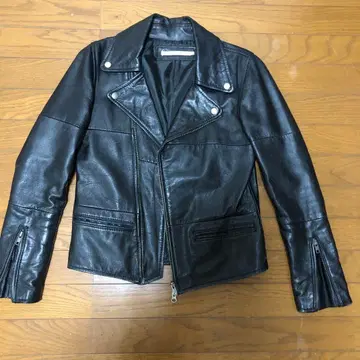 hardcover 더블 라이더 자켓 라무 가죽 자켓 S