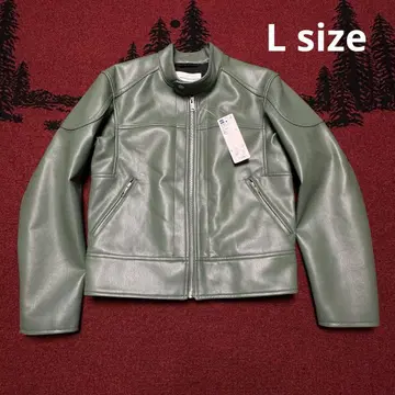 새상품 GU 싱글 라이더 블루종 그린