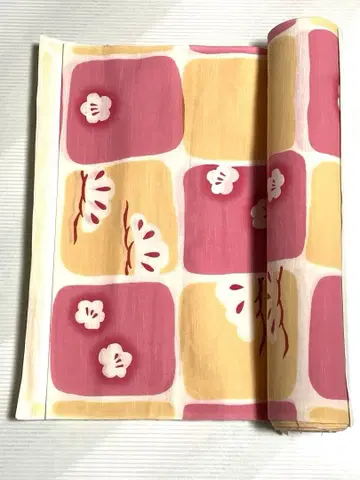 [미사용 새상품] 츠모리치사토 유카타 옷감 퀸 사이즈 목화 100%