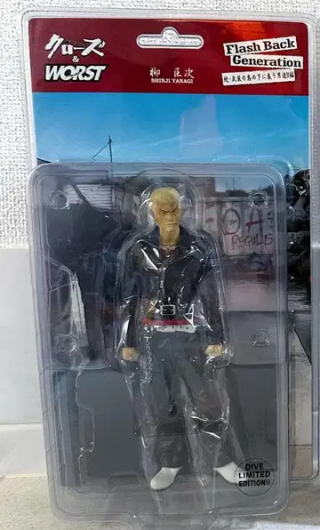 크로우즈&WORST 야나기 신지 DIVE 한정판 미개봉 레어