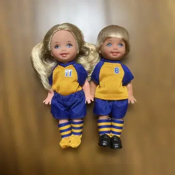 바비 켈리 타미힐피거 축구 인형 세트