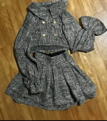 apres jour 트위드 자켓 셋업