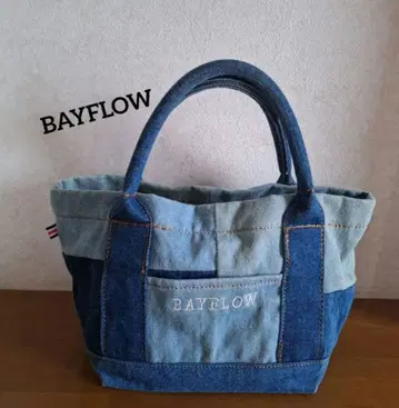 BAYFLOW 패치워크풍 데님 미뇽 백