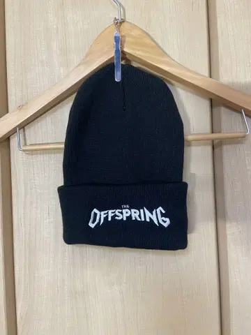 THE OFFSPRING 니트 모자 블랙