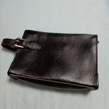 TAKEO KIKUCHI 가죽 클러치백 블랙