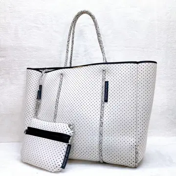 새상품급 스테이트 오브 에스케이프 플라잉 솔로 토트백 파우치 포함