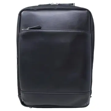 럭색 백팩 세로형 비즈니스 가방 얇은 타입 [ 블랙 x 블랙 ]