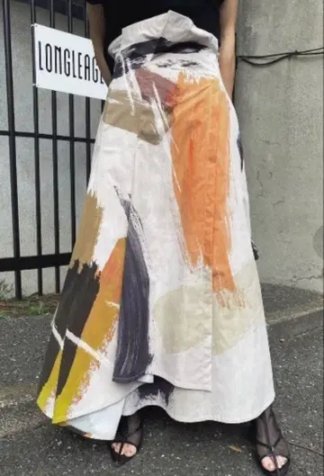 Ameri VINTAGE LOUISE ART SKIRT