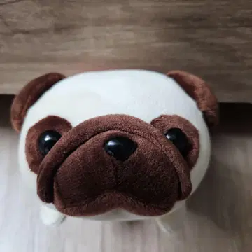 안립옥 한정판 봉제 인형 강아지 복권 퍼그 강아지 (26cm)