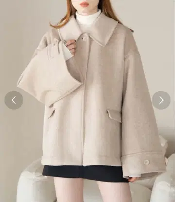 hinari 빅칼라 미들 코트