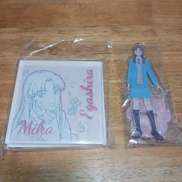 스킵과 로퍼 에가시라 미카 아크릴 스탠드 아크릴 블록 2종 세트