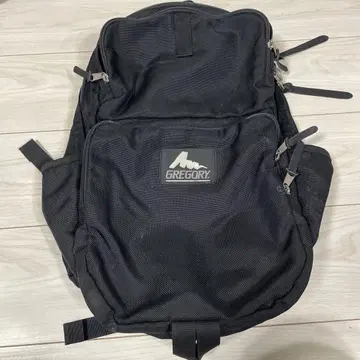 GREGORY 블랙 백팩 에니데이