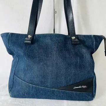 사만사 킹스 토트백 데님 원단 남성용 대용량