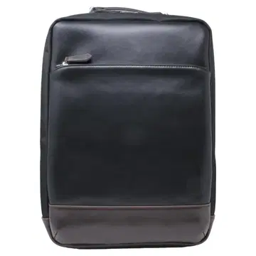 럭색 백팩 세로형 비즈니스백 얇은 타입 블랙 x 브라운