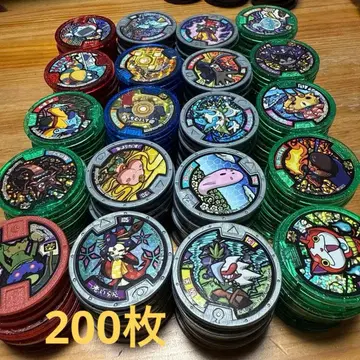 요괴워치 요괴 메달 묶음 판매 200개