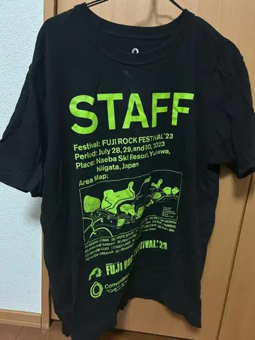 FUJI ROCK FESTIVAL '23 STAFF T셔츠