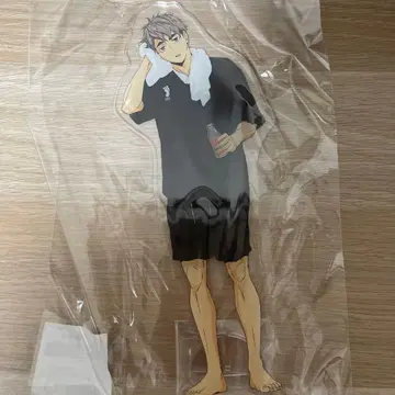 하이큐 극락탕 BIG 아크릴 스탠드 목욕탕 ver. 미야 오사무