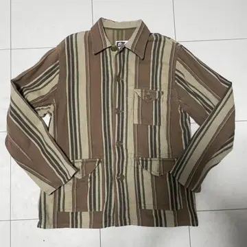 엔지니어드 가먼츠 스트라이프 커버올 M 자켓 아카이브