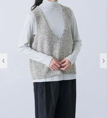 택 포함 새상품 카구레 테이프얀 니트 베스트 어반 리서치 도어스