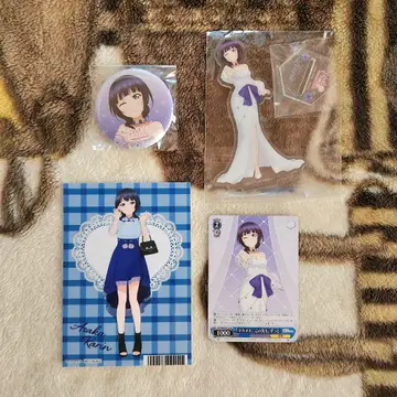 러브 라이브 카린 니지치즈 토키메키 버전 아크릴 스탠드 캔뱃지 바이스