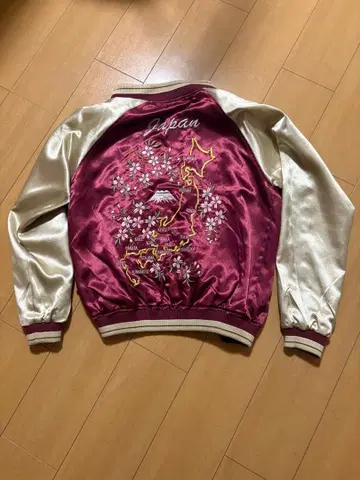 리버서블 스카잔 벚꽃 후지산 용