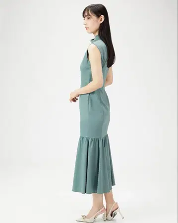 프레이 아이디 하이넥 머메이드 원피스 FWFO222060