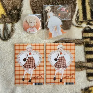 러브 라이브 니지산지 니지치즈 토키메키 버전 아크릴 스탠드 캔뱃지