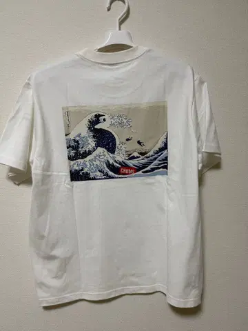 [ 한정품 ] CHUMS x 가쓰시카 호쿠사이 파도 T셔츠