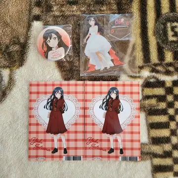 러브 라이브 세츠나 니지치즈 두근두근 버전 아크릴 스탠드 캔뱃지