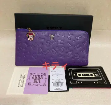 ANNA SUI 장지갑 패스케이스 포함 디즈니 Disney DISCO!