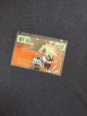 나의 히어로 아카데미아 바쿠고 카츠키 벌스데이 컬렉션 카드