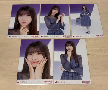 노기자카46 브로마이드 스가와라 사츠키 언젠가 그 노래를 5종 컴프