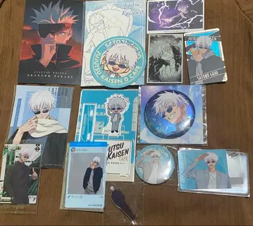 주술회전 고죠 사토루 굿즈 세트