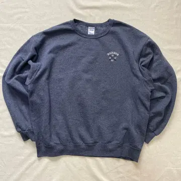 00s 분위기 발군 저지 자수 원 포인트 네이비 와이드 사이즈